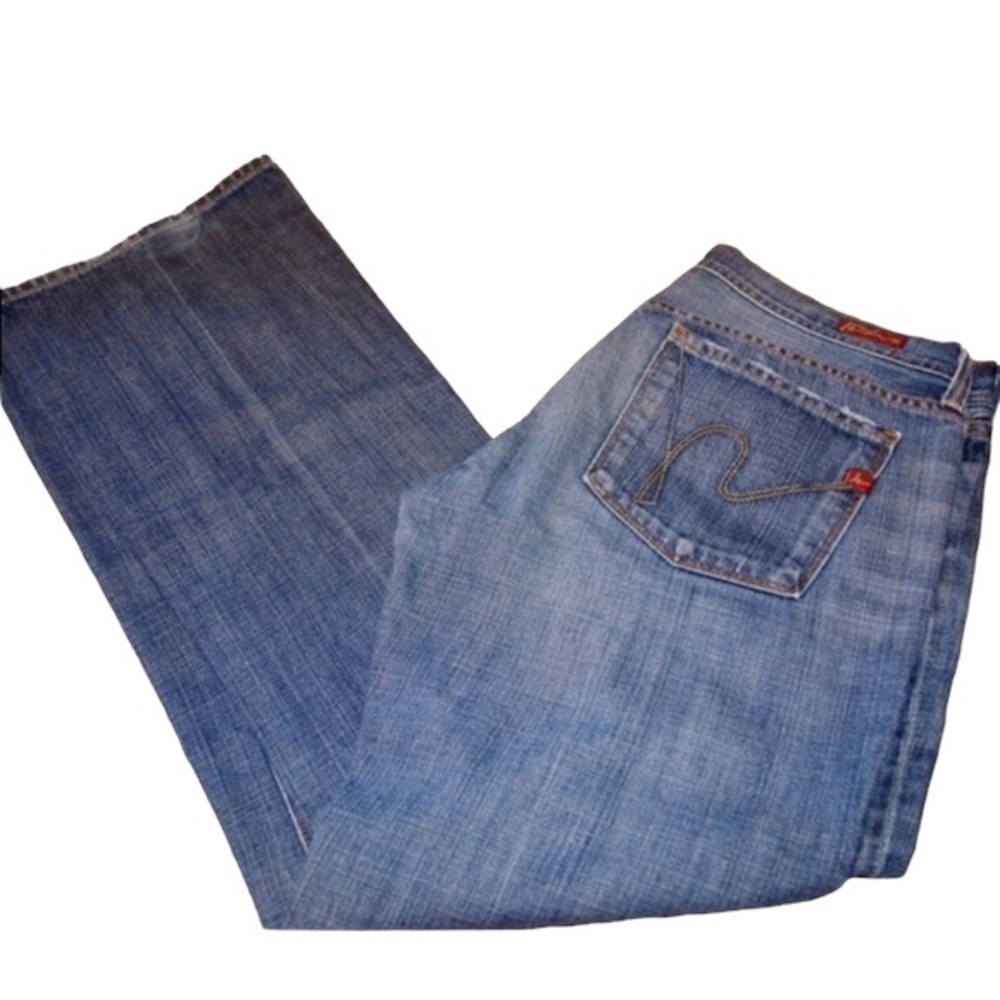 Citizens of Humanity COH Ingrid Flare Leg Medium Wash Jeans Size 30